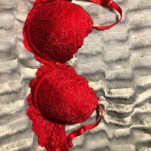 Smart n Sexy 36D Red Lace